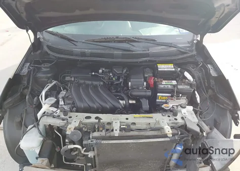 2014 Nissan Versa 1.6 Sv z USA, uszkodzony, nr VIN 3N1CN7AP2EL812898